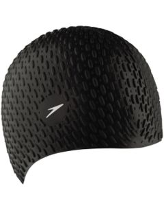 Speedo Badekappe Silikon bubble cap-schwarz