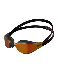 Speedo Schwimmbrille fastskin Hyper Elite mirror verspielt-schwarz-gold