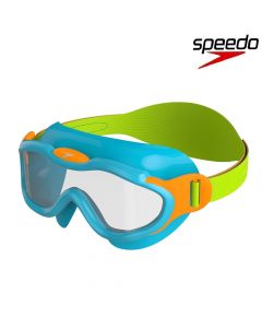 Speedo Schwimmbrille Biofuse Mask Kinder-blau