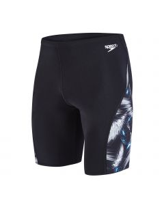 Speedo Jammer Herren Badeshorts schwarz und weiß