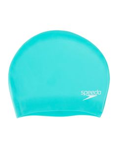 Speedo Badekappe Silikon "long hair"-türkis