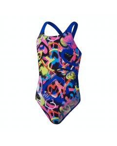 Speedo Badeanzug Mädchen Kinder powerback-140