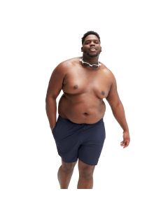 Speedo Essentials 16" Watershort Herren Navy Plus Size – Frontansicht