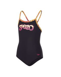 Badeanzug Speedo Mädchen Kinder Muscleback-140