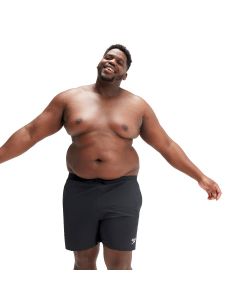 Speedo Übergrößen-Badeshorts Badehose Herren plus size schwarz-4XL