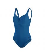 Figurformender Badeanzug für Damen in Blau von Speedo, bis Größe 50