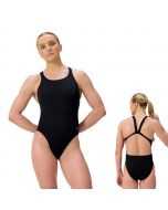 speedo racerback badeanzug dunkelblau