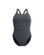speedo schwimmanzug endurance+ medalist blau streifen