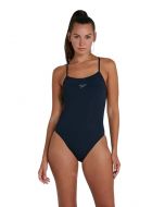 Speedo Badeanzug Damen rippleback dunkelblau