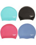 Speedo Long Hair Badekappe Silikon verschiedene Farben